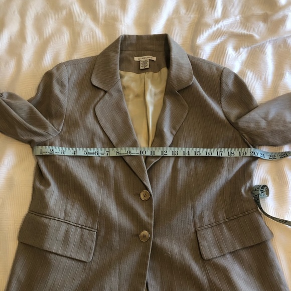 Luciano Dante Taupe Classic Blazer - Picture 4 of 8